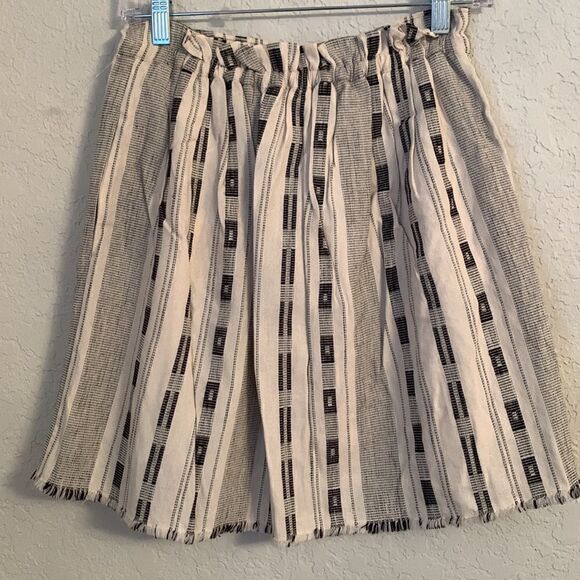 MADEWELL Cotton Striped Mini Skirt Size XS - Picture 2 of 7